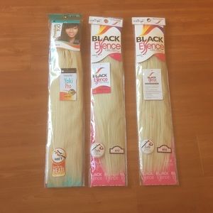 Platinum Blonde hair weft